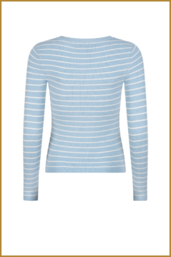 Alternative view of YDENCE-Knitted top Devina-YDE250009