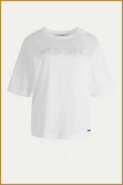 MSCW-T-shirt Spray-Off white-MOS250014