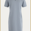 MSCW-Jurk Wild-Grey blue solid-MOS250017