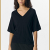 OBJECT-OBJTHESS 2/4 LO V-NECK KNIT TOP NOOS-OBJ250020