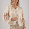 NUKUS-Millie cardigan-light sand-NUK250017