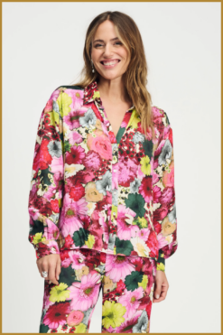 POM-Blouse Satin-POM250013
