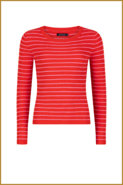 YDENCE-Knitted top Devina-YDE250008