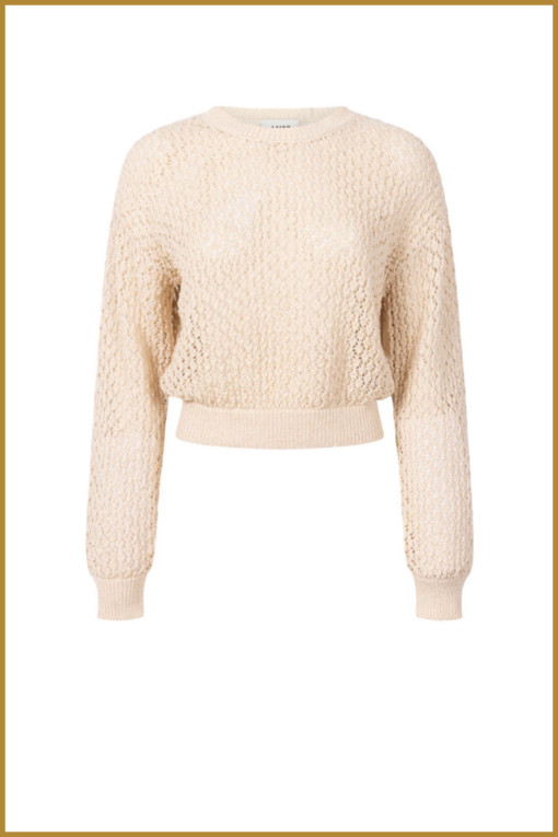 AAIKO-Sweater Jaylee-Lesblancs-AAI250015 - Afbeelding 2