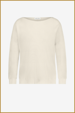 Alternative view of JL-M205 seamless cotton pull ecru-JAN250014