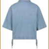 NUKUS-Jessie blouse-bleached denim-NUK250029