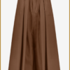 JL- Rapa cotton pants bruin-JAN250020
