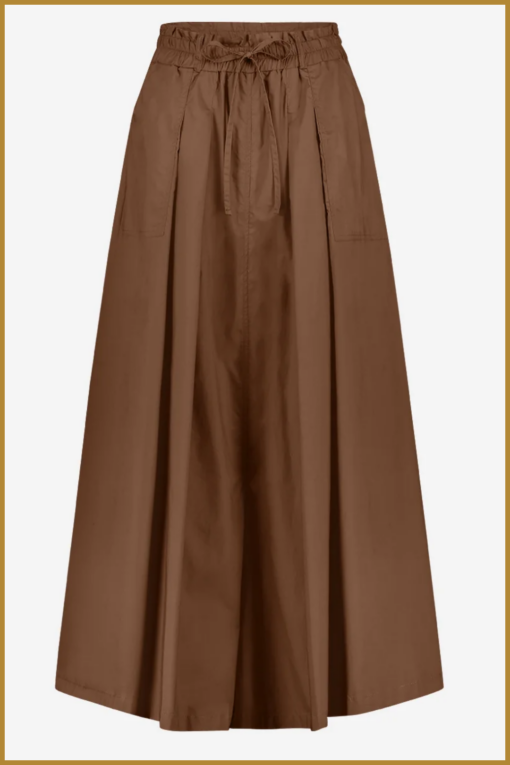 JL- Rapa cotton pants bruin-JAN250020 - Afbeelding 2