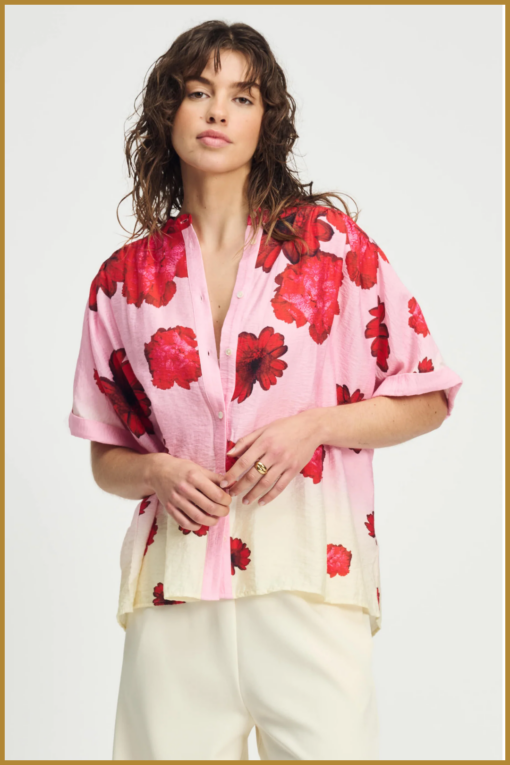 POM-Blouse Flower-POM250014