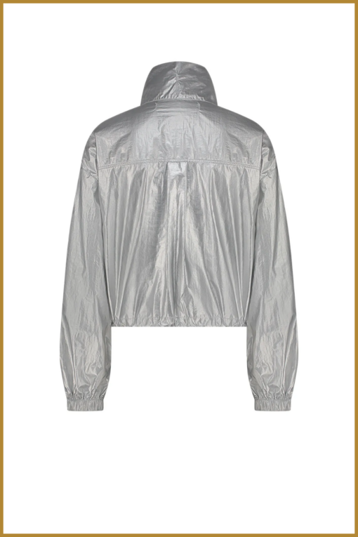 NUKUS-Deveny jacket-silver-NUK250033 - Afbeelding 2