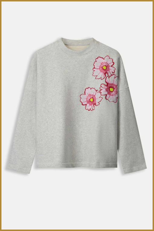 POM-Sweater Floral-POM250018 - Afbeelding 2