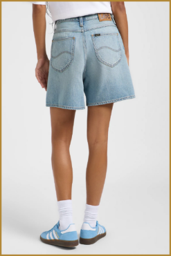 Alternative view of Lee- Stella short brand new blauw-LES250015