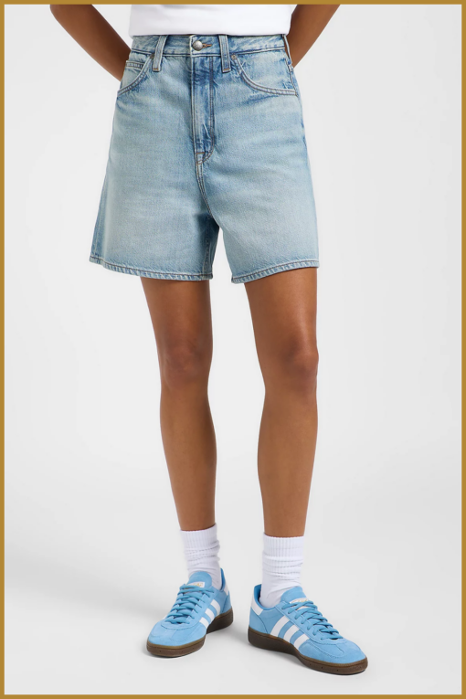 Lee- Stella short brand new blauw-LES250015