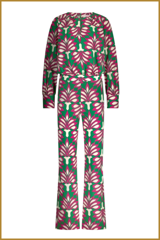 STUDIO ANNELOES-Mandy lotus jumpsuit-STU250020 - Afbeelding 2