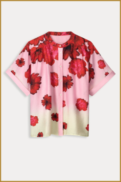 Alternative view of POM-Blouse Flower-POM250014