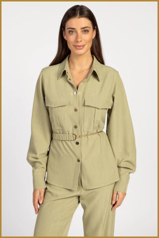 AAIKO-Blouse Zoe-Lindengreen-AAI250018