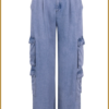 AAIKO-Gilet Alica-Denimblue--AAI250012