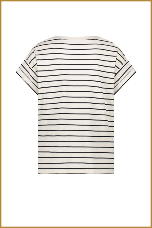 NUKUS-Noor shirt-offwhite-NUK250031 - Afbeelding 2