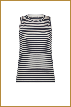 Alternative view of NUKUS-Stefanie siglet stripes navy-NUK250061