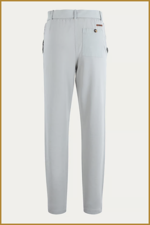 MSCW-Broek Dorine-Pebble solid-MOS250027 - Afbeelding 2