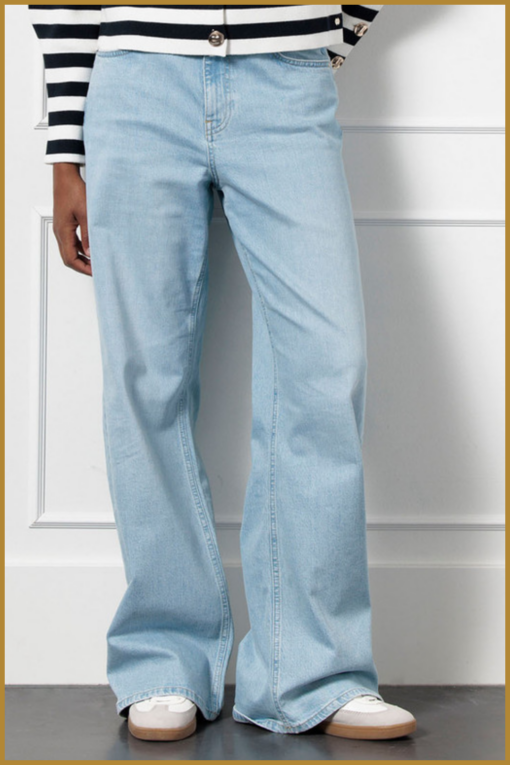 STUDIO ANNELOES- Lexie denim trousers-STU250014