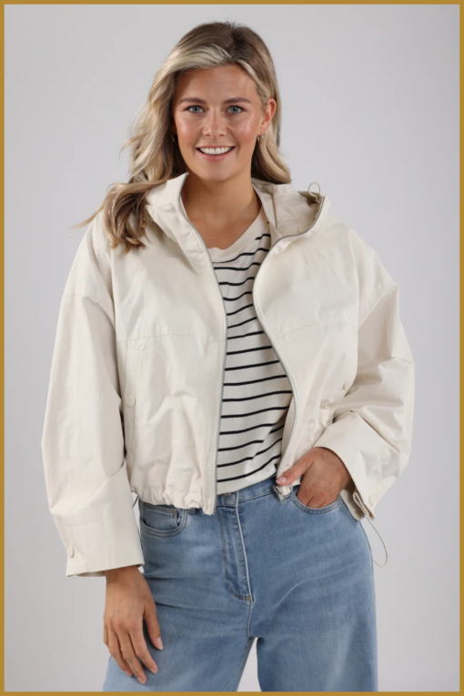 NUKUS-Jente jacket-off white-NUK250034