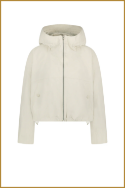 Alternative view of NUKUS-Jente jacket-off white-NUK250034