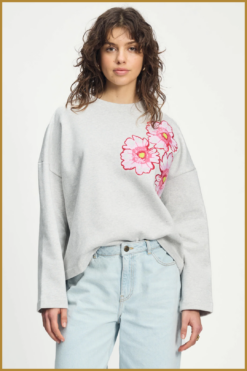 POM-Sweater Floral-POM250018