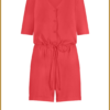 STUDIO ANNELOES-Harpely playsuit coral-STU250044