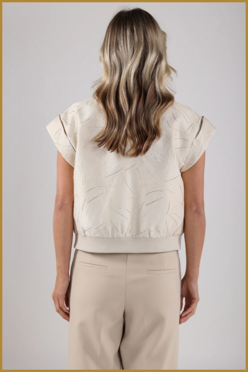 NUKUS Amy blazer sand - Afbeelding 2