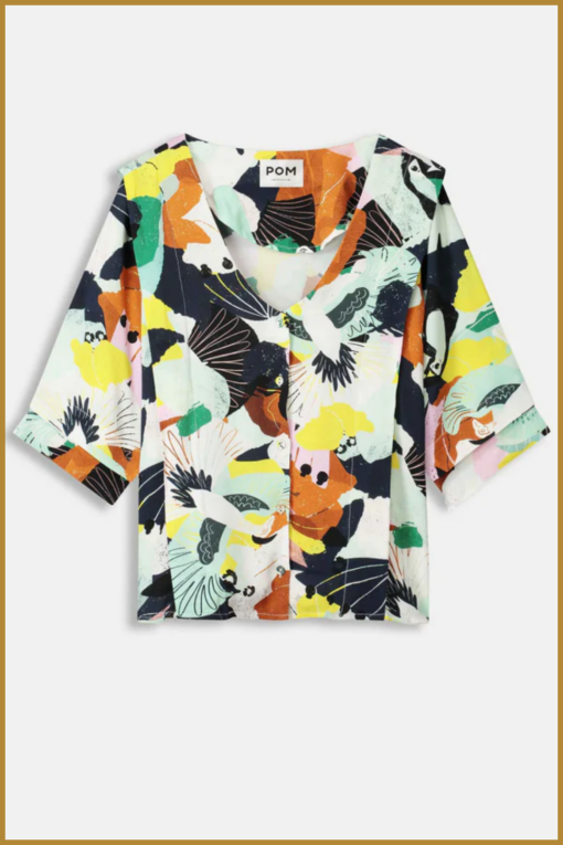 POM-Blouse Paradise-POM250023 - Afbeelding 2