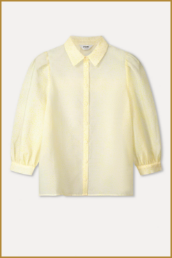 Alternative view of POM-Blouse Lime-POM250011