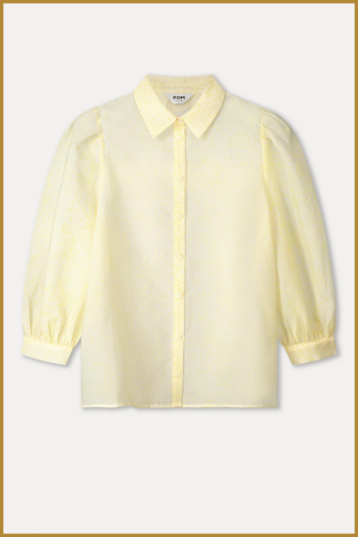 POM-Blouse Lime-POM250011 - Afbeelding 2