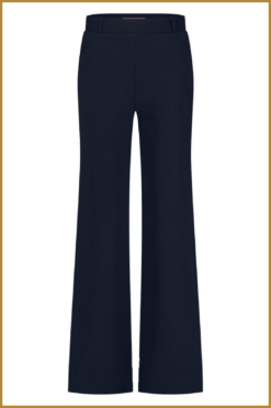 Alternative view of STUDIO ANNELOES - Lexie bonded trouser-dark blue
