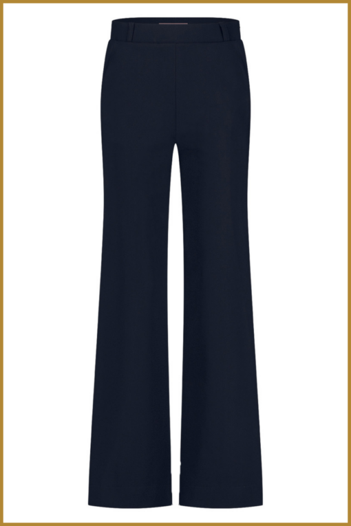 STUDIO ANNELOES - Lexie bonded trouser-dark blue - Afbeelding 2