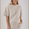 NUKUS-Lotte sweat-sand-NUK250042