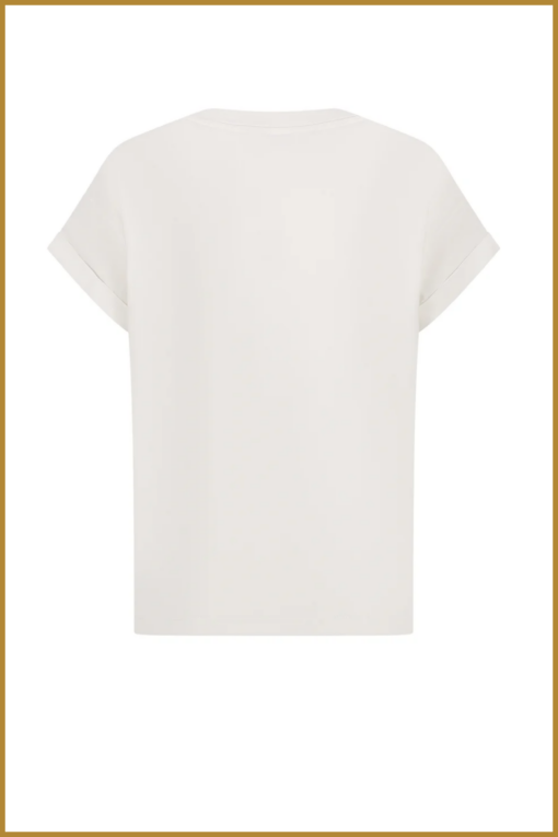 NUKUS-Molly shirt-sand-NUK250043 - Afbeelding 2