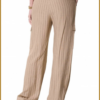 ZIP73- Cargo Wide Leg Pinstripe Caramel-ZIP250006