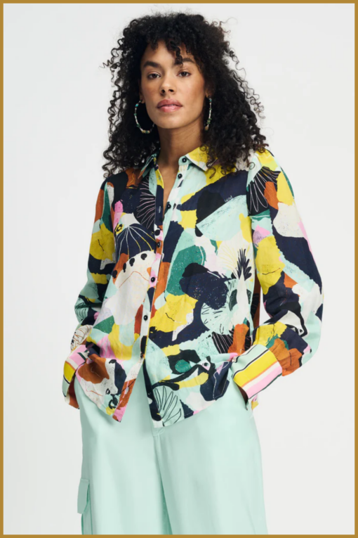 POM-Blouse Paradise Linen-POM250025