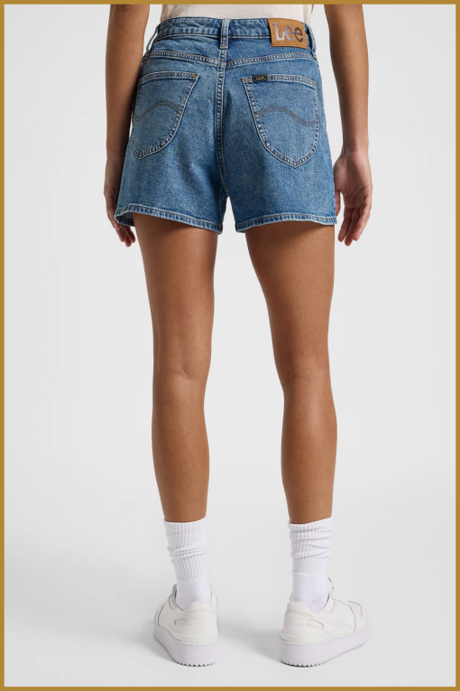 LEE- carol short blue wire blauw-LES250014 - Afbeelding 2