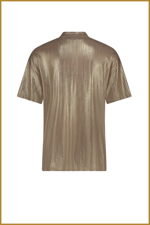 NUKUS-Delphinia top-Gold-NUK250035 - Afbeelding 2