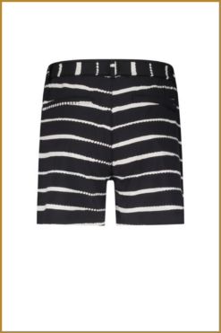 Alternative view of LADY DAY- Shorty zwart wit-MYP250025