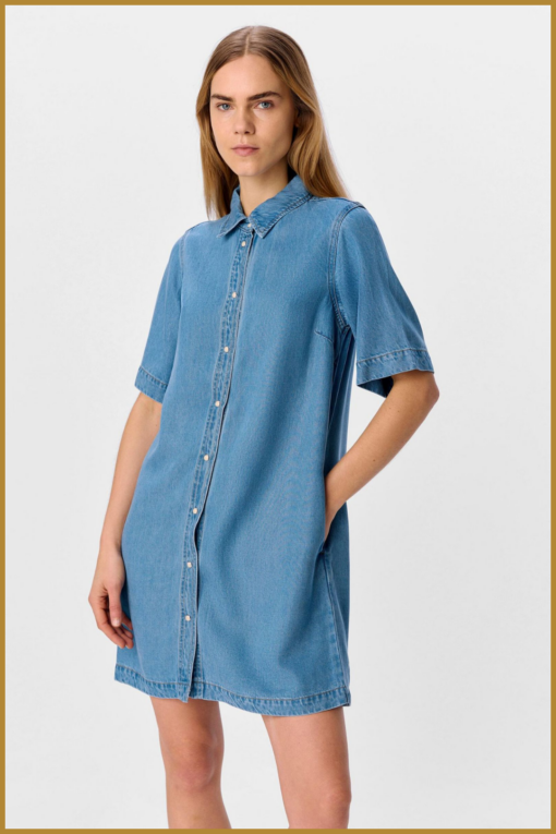 OBJ250034 Objframe denim dress