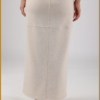 NUKUS-Maartje skirt-sand-NUK250049