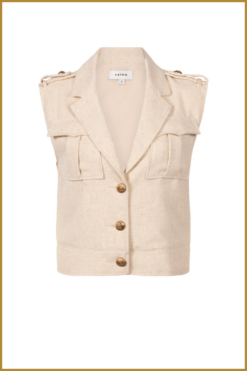 Alternative view of AAIKO-Gilet Lynette-Rainyday-AAI250025