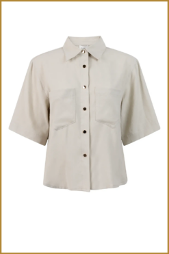 Alternative view of AAIKO-Blouse Sylvie-Cubansand-AAI250038
