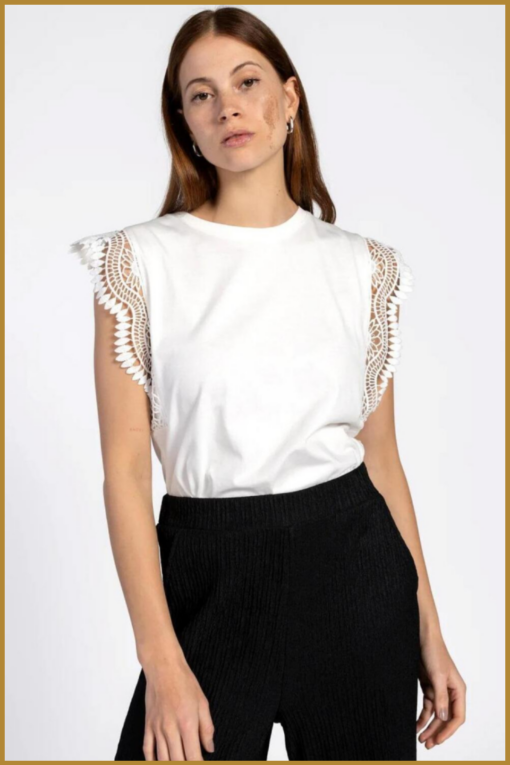 Aaiko Cora Fancy Co top wit