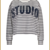 STUDIO ANNELOES Puck sweater blauw STU250064