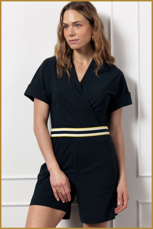 STUDIO ANNELOES- June tape playsuit-STU250048