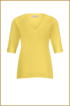 STUDIO ANNELOES-linay pullover yellow-STU250049